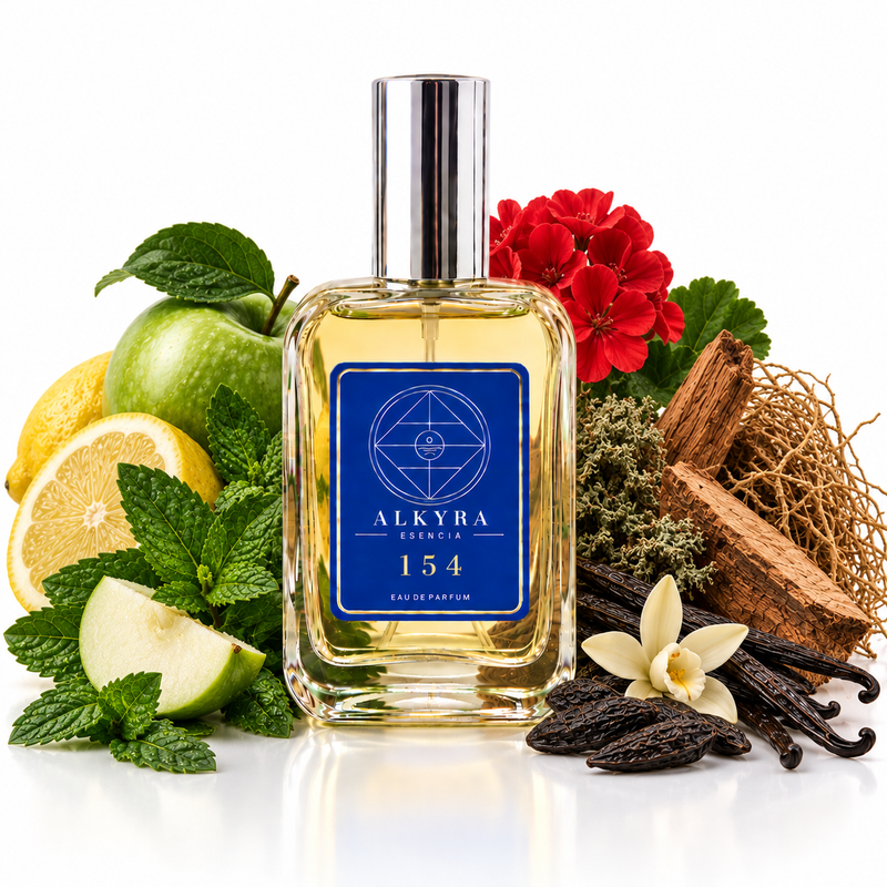 Perfume equivalente a Eros de Versace (aromática) - REF. 154 | Alkyra Esencia