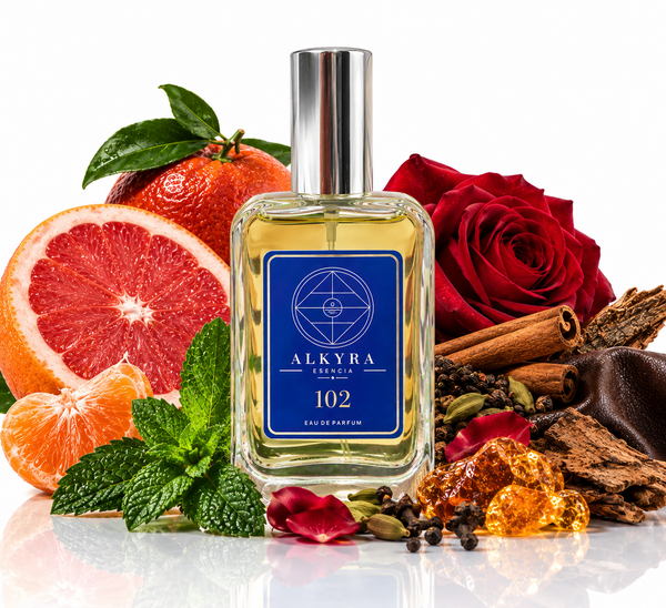 REF. 102 - perfume equivalente Amaderada · Especiada | Alkyra Esencia