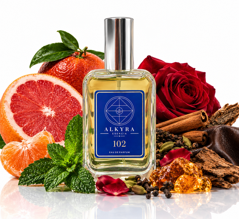 Perfume equivalente a 1 Million Paco Rabanne (amaderada) - REF. 102 | Alkyra Esencia