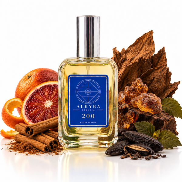 REF. 200 - perfume equivalente Ámbar · Amaderada | Alkyra Esencia