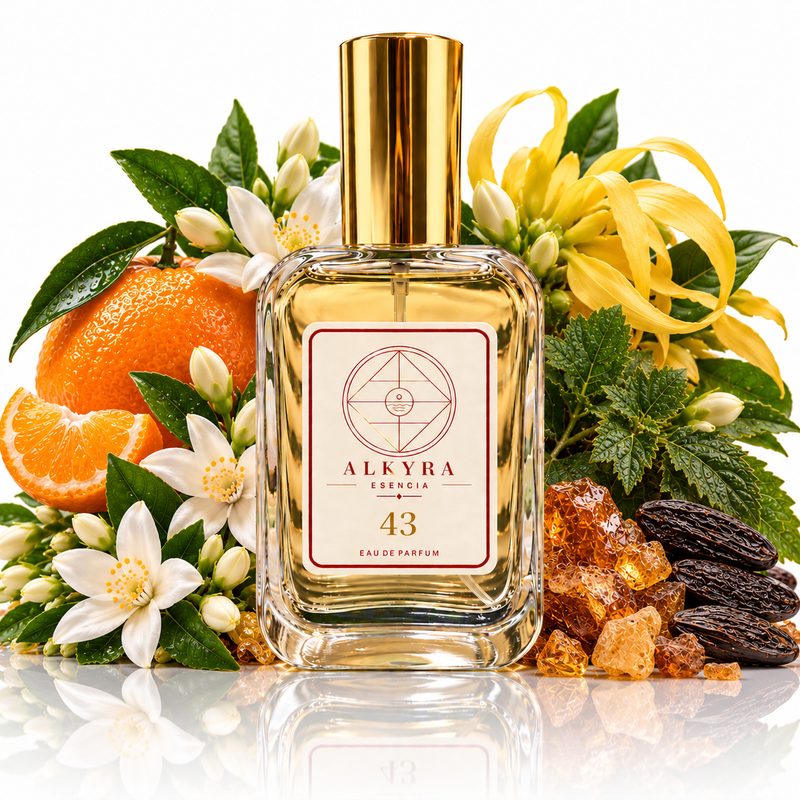 Perfume equivalente a Coco Chanel (ámbar) - REF. 43 | Alkyra Esencia