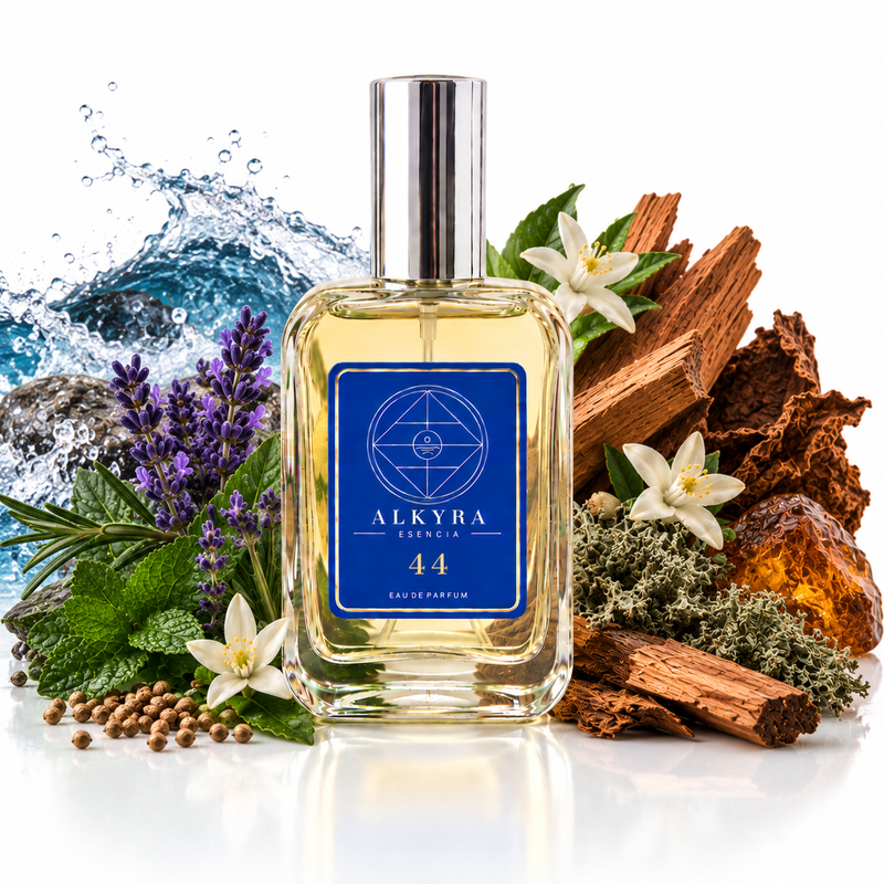 Perfume equivalente a Coolwater de Davidoff (aromática) - REF. 44 | Alkyra Esencia