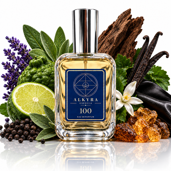 REF. 100 - perfume equivalente Ámbar · Amaderada | Alkyra Esencia