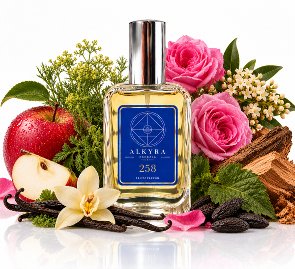 REF. 258 - perfume equivalente Amaderada · Aromática | Alkyra Esencia