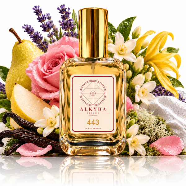 REF. 443 - perfume equivalente Almizcle · Floral · Amaderada | Alkyra Esencia
