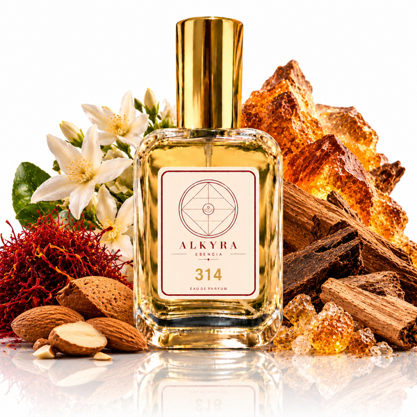 REF. 314 - perfume equivalente Ámbar · Floral | Alkyra Esencia