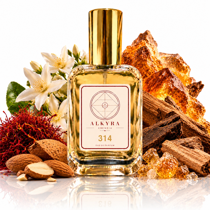 Perfume equivalente a Baccarat Rouge 540 Extrait (ámbar) - REF. 314 | Alkyra Esencia