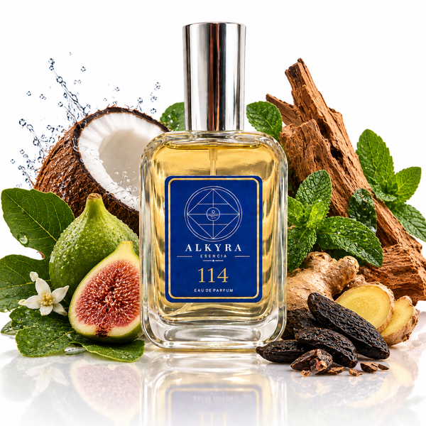 REF. 114 - perfume equivalente Amaderada · Acuática | Alkyra Esencia