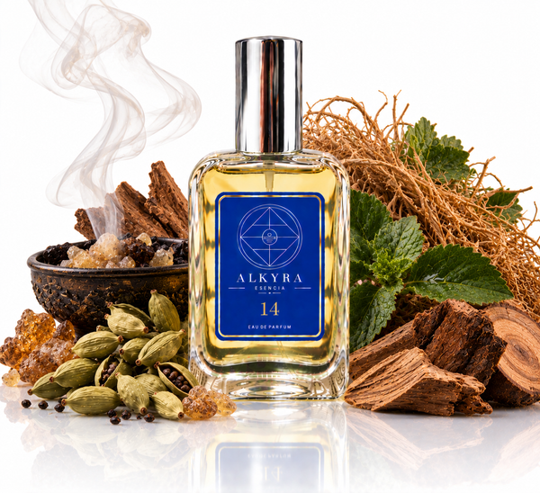 REF. 14 - perfume equivalente Ámbar · Especiada | Alkyra Esencia