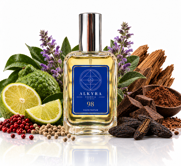 REF. 98 - perfume equivalente Ámbar · Especiada | Alkyra Esencia