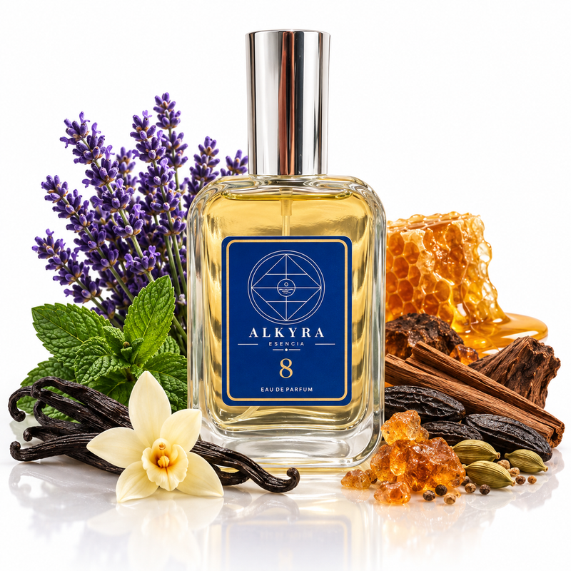 Perfume equivalente a Le Male Elixir JPG (ámbar) - REF. 8 | Alkyra Esencia